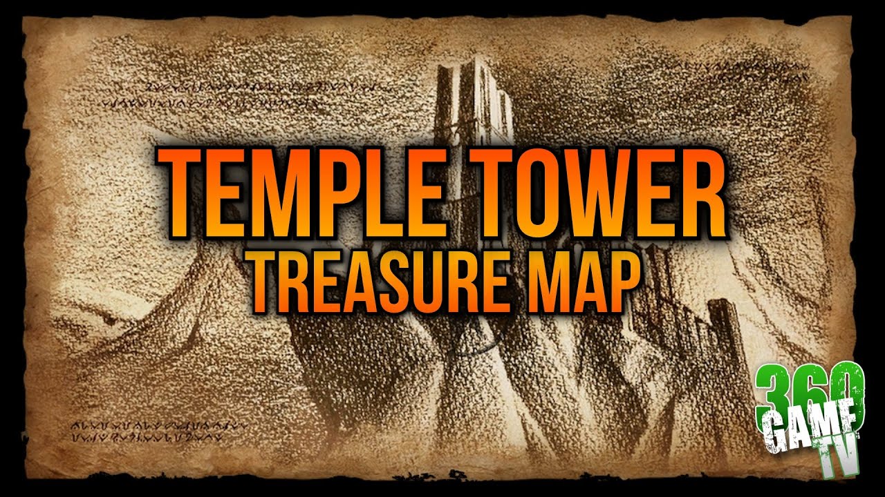 Temple Tower Treasure Map Guide / Location / Tutorial / Solution / Walkthrough - Atlas Fallen