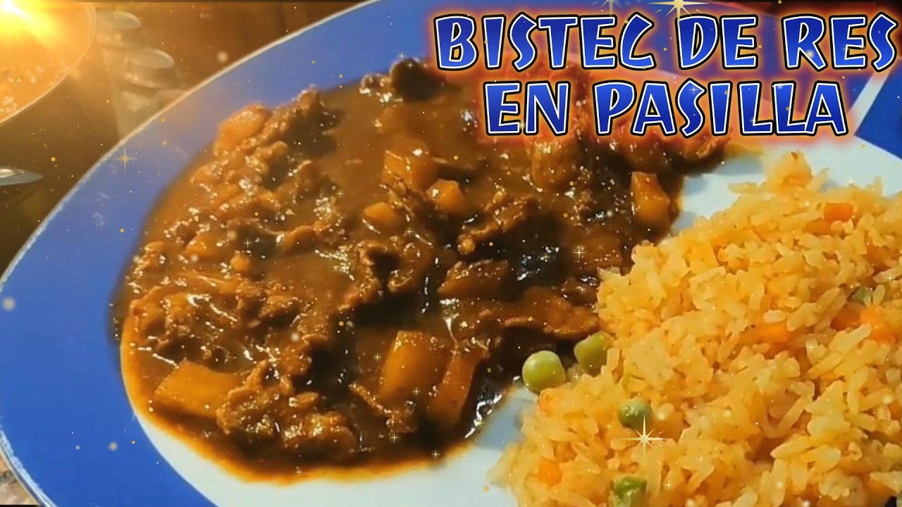 COMO SE HACE EL BISTEC DE RES EN PASILLA