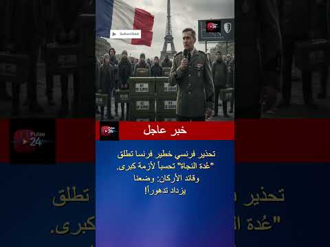 قائد الأركان الفرنسي يوج ه رسالة للمواطنين حول مواجهة الأزمات الطارئة