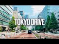 POV Drive Tokyo | Sunny Weekday Morning Drive Through Central Tokyo
