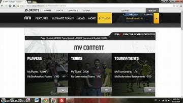 How to create a FIFA 15 player