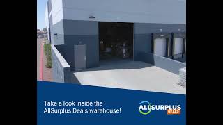 A peek behind the curtain at AllSurplus Deals!