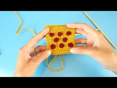 Colorful Nupps - Polka Dot Knitting