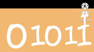 binary numbers 0 to 1 billion with sounds