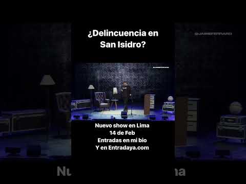 ¿Delincuencia en San Isidro?