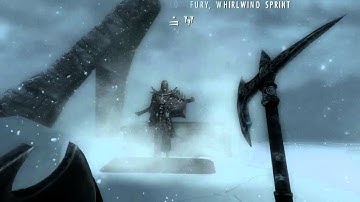 Skyrim: Whirlwind Sprint, Fury and Volsung