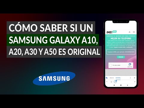 Cómo Saber si un Celular Samsung Galaxy A10, A20, A30 y A50 es Original, Clon o Réplica