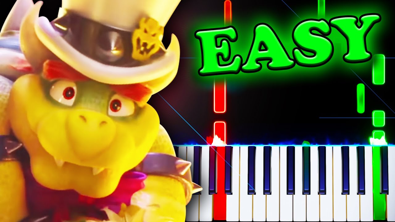 Peaches (from The Super Mario Bros. Movie) - Easy Piano Tutorial