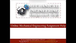 Mechanical Engineering Assignment Help Wealth