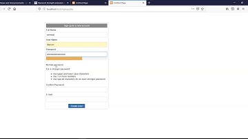 How to work with the Password Strength WYSIWYG Web Builder 15 Extension