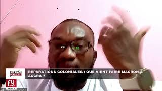 Macron au Ghana : Le debat sur la dignité Africaine relancé ! IBRAHIM BOUCKA Yves