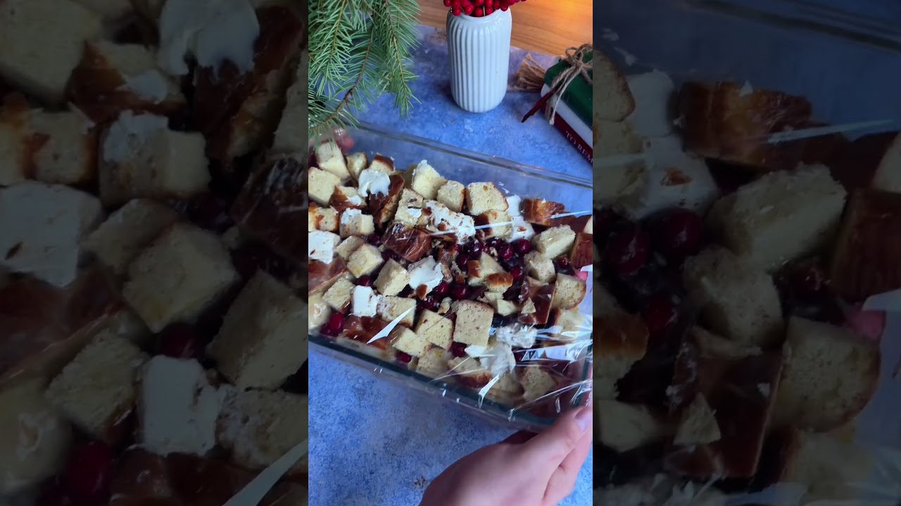 Cranberry Pecan French Toast Bake (Make-Ahead Christmas Breakfast!)