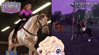 Pocket Horse Trailer Rant + Equinox’s New Area Drama | Horse Game Yip Yap