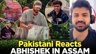 Pakistani Reacts on Abhishek is in Assam and helping people with their daily needs