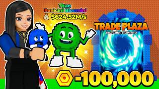 Celebrity I Spent 100,000 Tokens in the Trade Plaza! (Escape Tsunami) Wealth