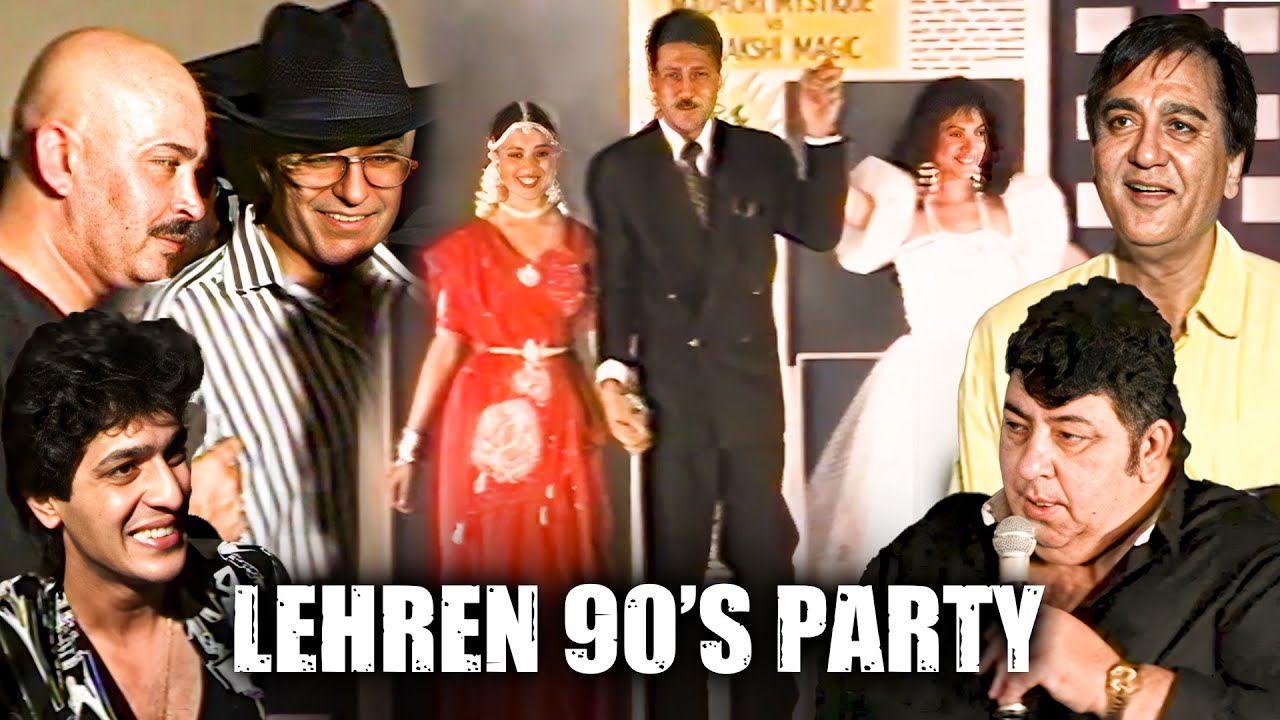 Grand Launch Of Lehren Cine Tab (1990) Ft. Sunil Dutt, Amjad Khan, Madhuri Dixit, Meenakshi & Jackie
