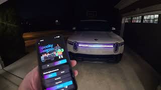 Rivian's 2025 Halloween Mode - Exterior Video