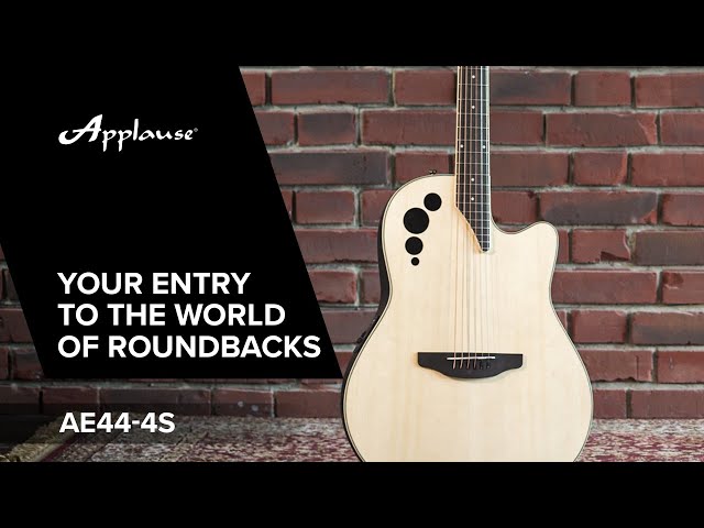 Features (ENG): Applause E-Acoustic Guitar AE44-4S Mid Cutaway