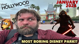 Hollywood Studios is KINDA BORING?