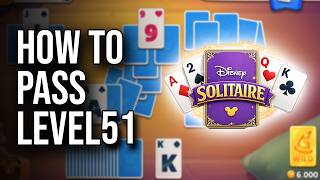 Disney Solitaire Level 51 Walktrough (How To Pass) !