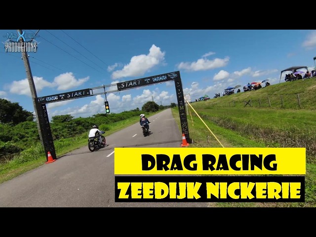 Drag race at Nickerie Zeedijk