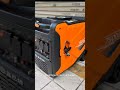 Gasoline variable frequency silent generator set