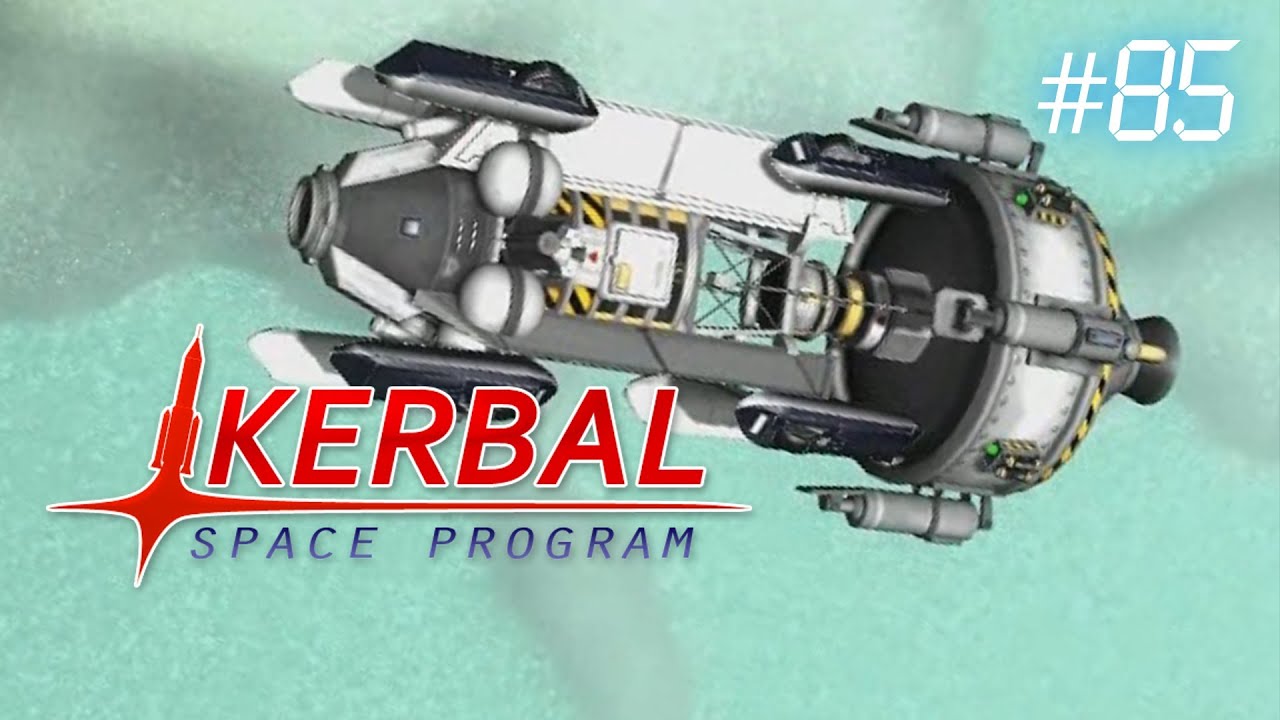 Kerbal Space Program Ep85 - Landing the MK4 Rover - In this episode I send the newest version of the rover out to Minmus to test how well it works.