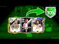 Team upgrade with new players  best team upgrade ever  road to 105 continues  fc mobile 24