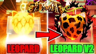 Evolving Leopard Into Leopard V2 In Fruit Battlegrounds...(Roblox)