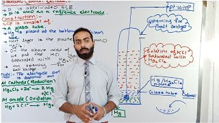 Saturated calomel electrode || Types of reference electrode | Electrochemistry