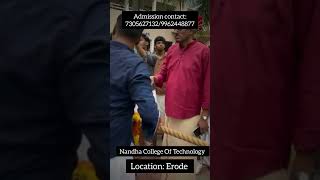 Nandha College Of Technology 🎓❤️ College Video 💖🔥🔥