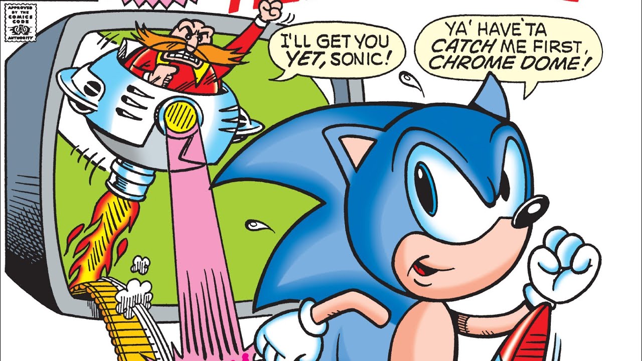 Archie Sonic The Hedgehog Vol 1 #0 Comic Reading - YouTube