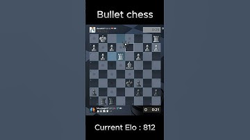 Day 4 of playing bullet in chess until i get to 1000 elo #bullet #bulletchess #chess #chessgame