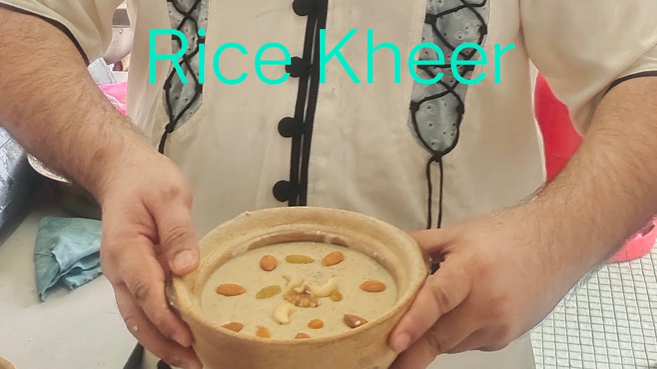 chawal ki kheer / Tasty rice kheer recipe in pakistan YouTube