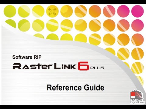 replacement color on rasterlink part 1 - YouTube
