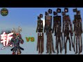 Zenith Dominus Weihara Genhiko vs Siren Head's | Minecraft Bedrock | Mob Battle