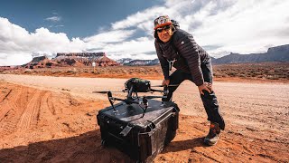 Filming in the beautiful landscapes of Moab! (BTS JEEP COMMERCIAL)