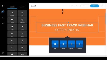 LeadPages Drag and Drop