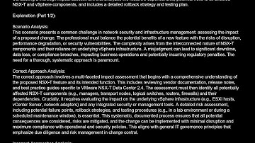 2V0 41 19 VMware Professional NSX T Data Center 2 4 Free Practice Test And Answers Updated