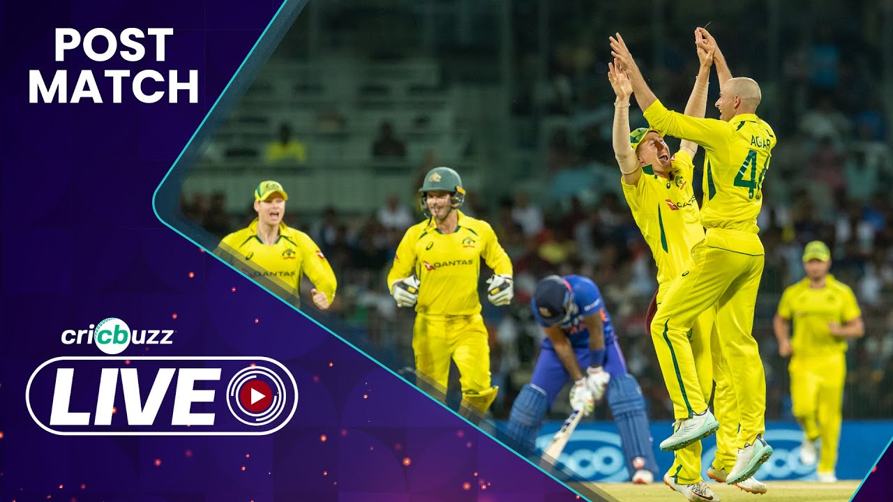 Cricbuzz Live Australia stun India, win series 2-1 to become No.1 ODI team 