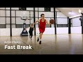 The fast break  basketball