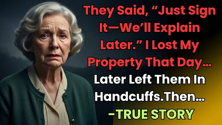 HER TRUE STORY FROM OREGON 🌲💔 They Said, “It’s Just Paperwork.” She Signed it, Called Police and...