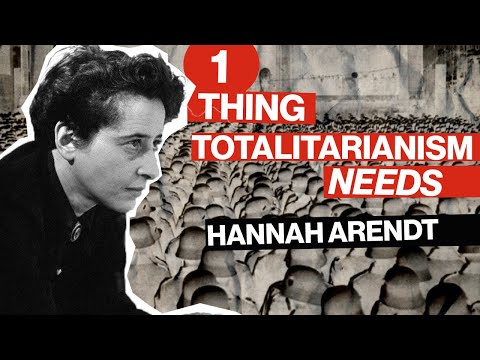 Hannah Arendt's Philosophy On Totalitarianism