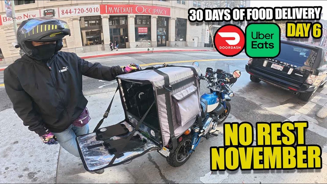 Slowest Day of the Week - Day 6 Of No Rest November - UberEats