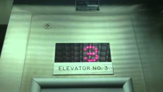 Old Otis KEYCARD Elevators With Dewhurst Buttons @ Some Building In Toronto ON
