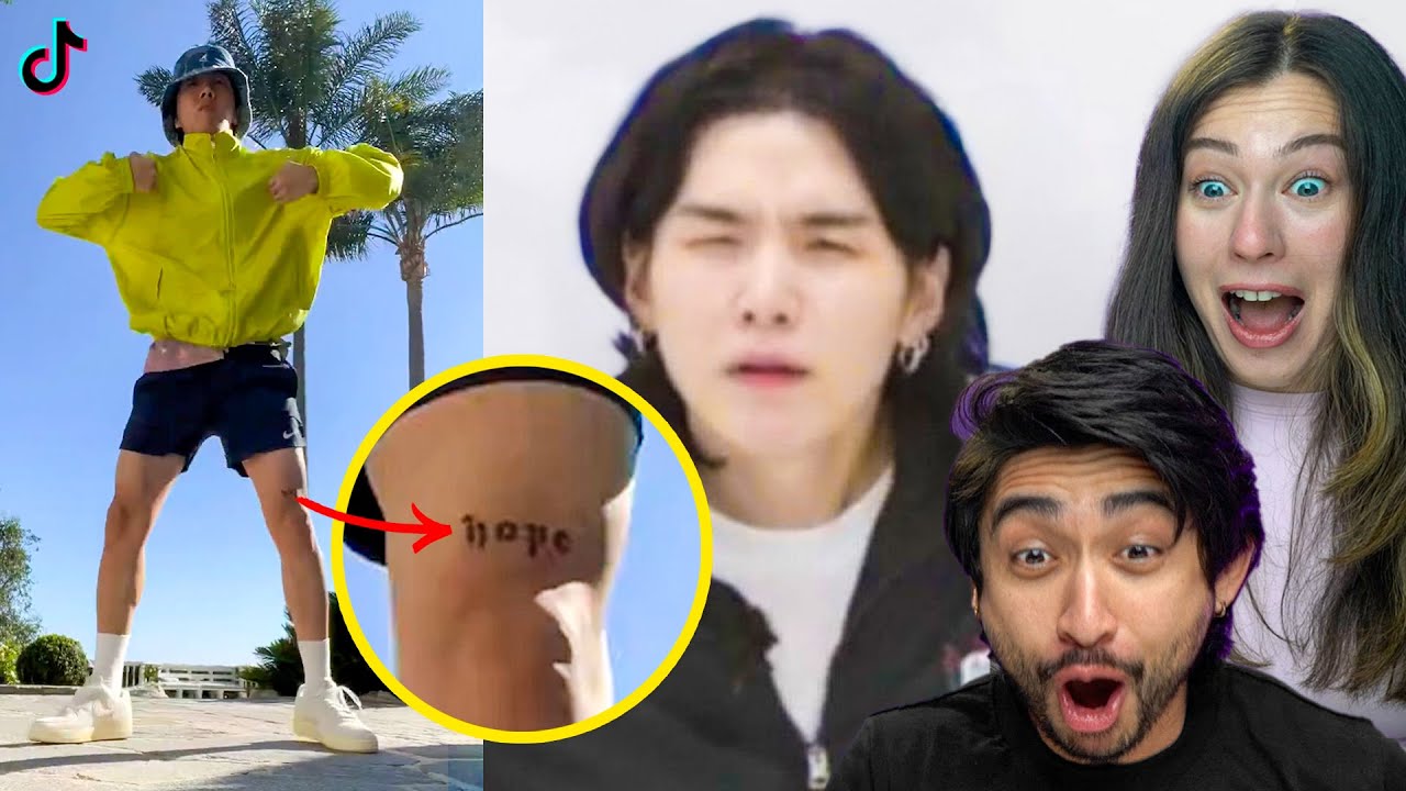 j hope new tattoo?! | FUNNY BTS TIKTOK REACTION!