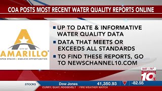 City of Amarillo releases water quality data