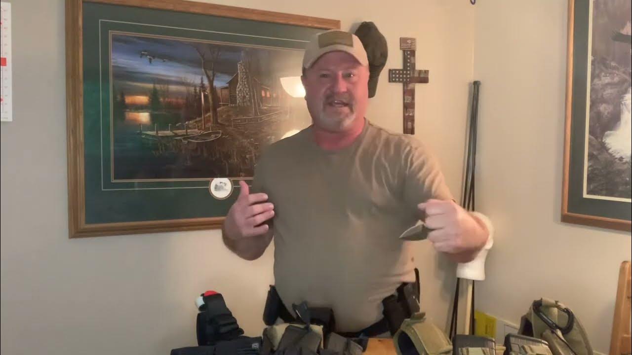 Knife placement on a plate carrier or chest rig and why it’s important