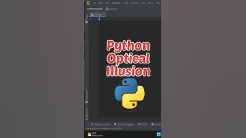Python Optical lllusion🔥 #youtube #pythontutorial #python3