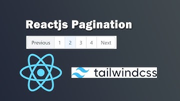 ReactJS Pagination with Tailwind CSS